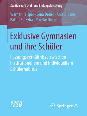 cover image of Exklusive Gymnasien und ihre Schüler